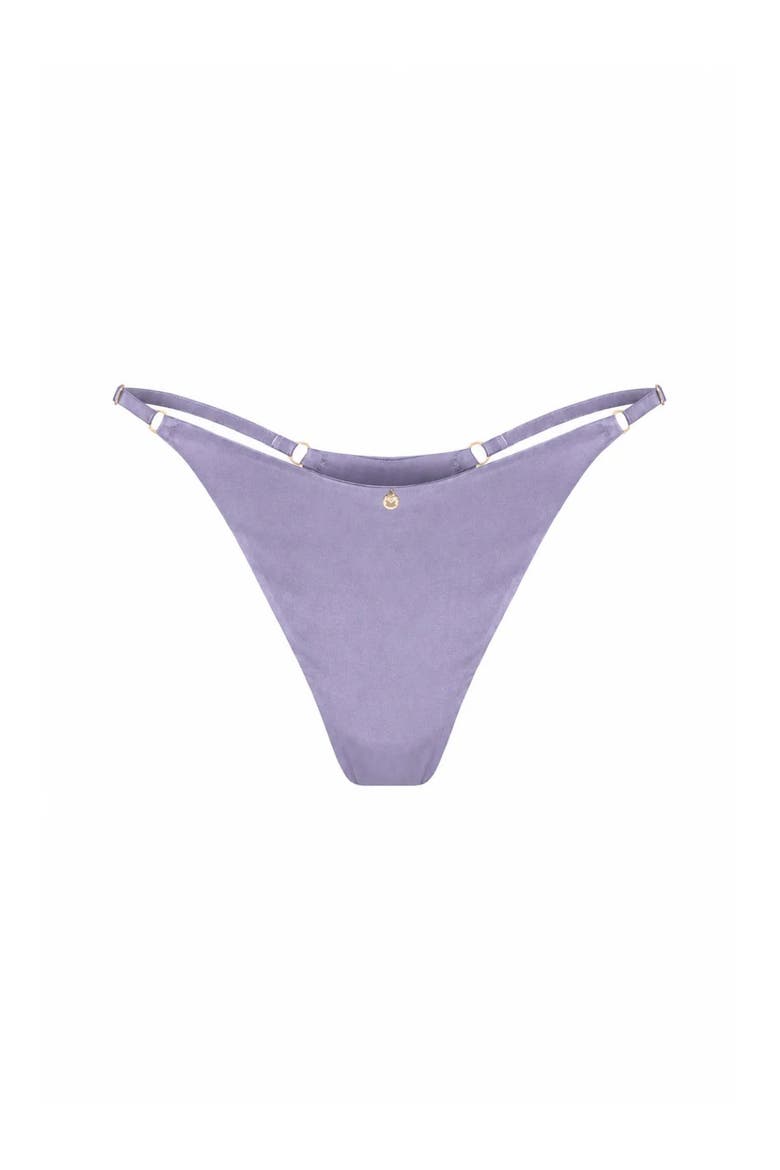 Silk Triangle Thong, Main, color, Mauve