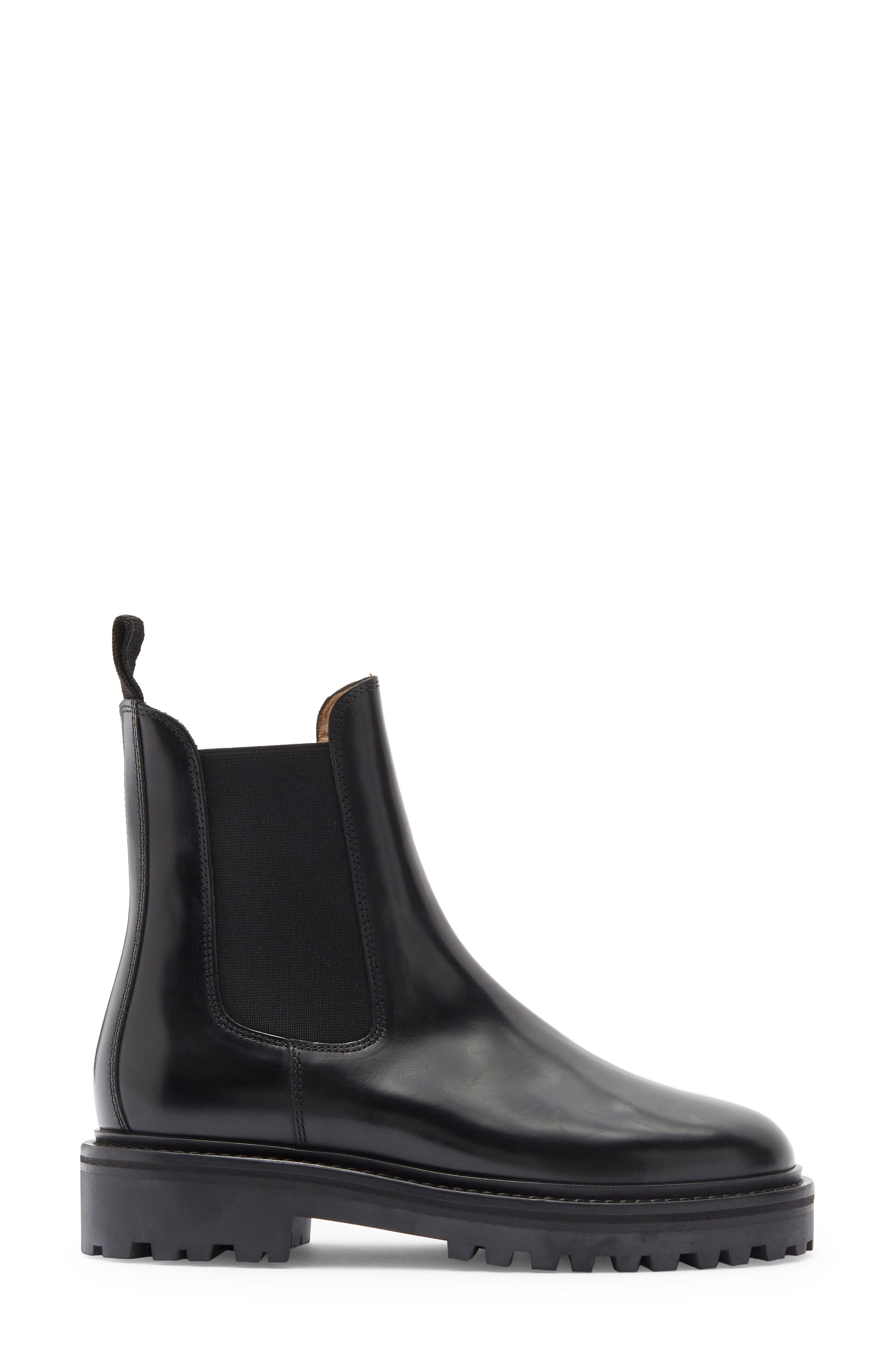 Isabel Marant Castay Lug Sole Chelsea Boot, Alternate, color, 