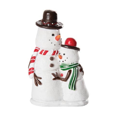 Snowman & Snowson Figurine