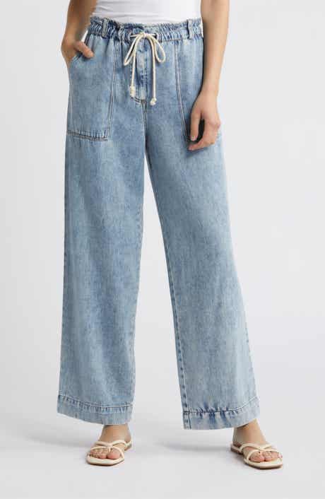 Rails Ryan Wide Leg Drawstring Jeans