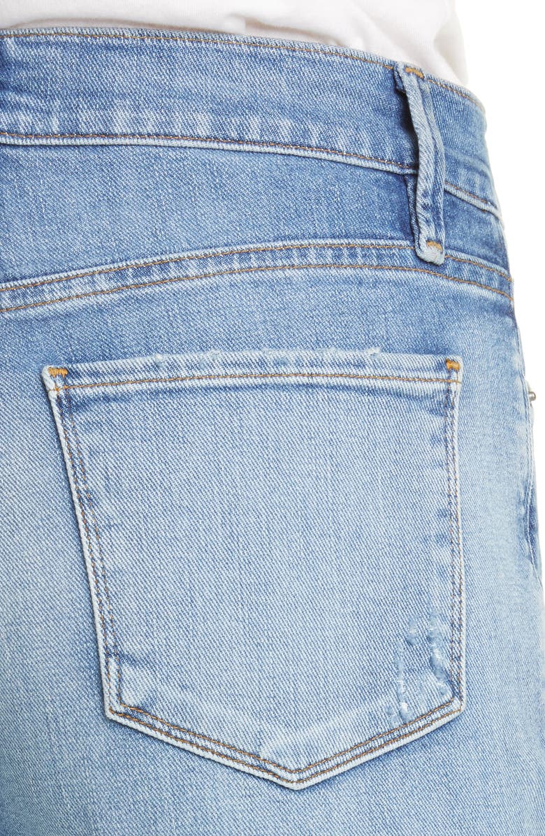 FRAME Le Sylvie High Waist Kick Boot Crop Jeans, Alternate, color, 