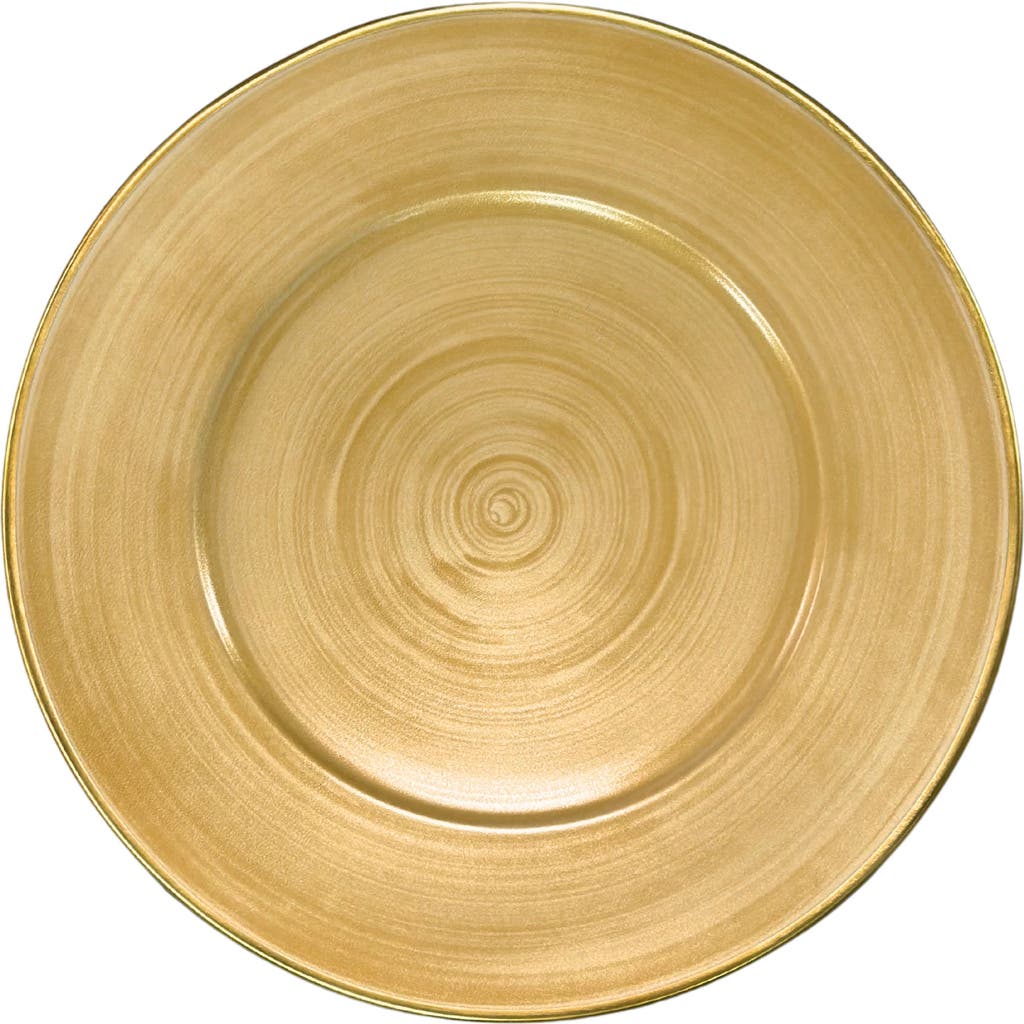 Anna Weatherley Anna's Charger Plate in Brushed Gold  product