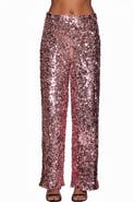 Alexia Admor Illy Wide Leg Sequin Pants