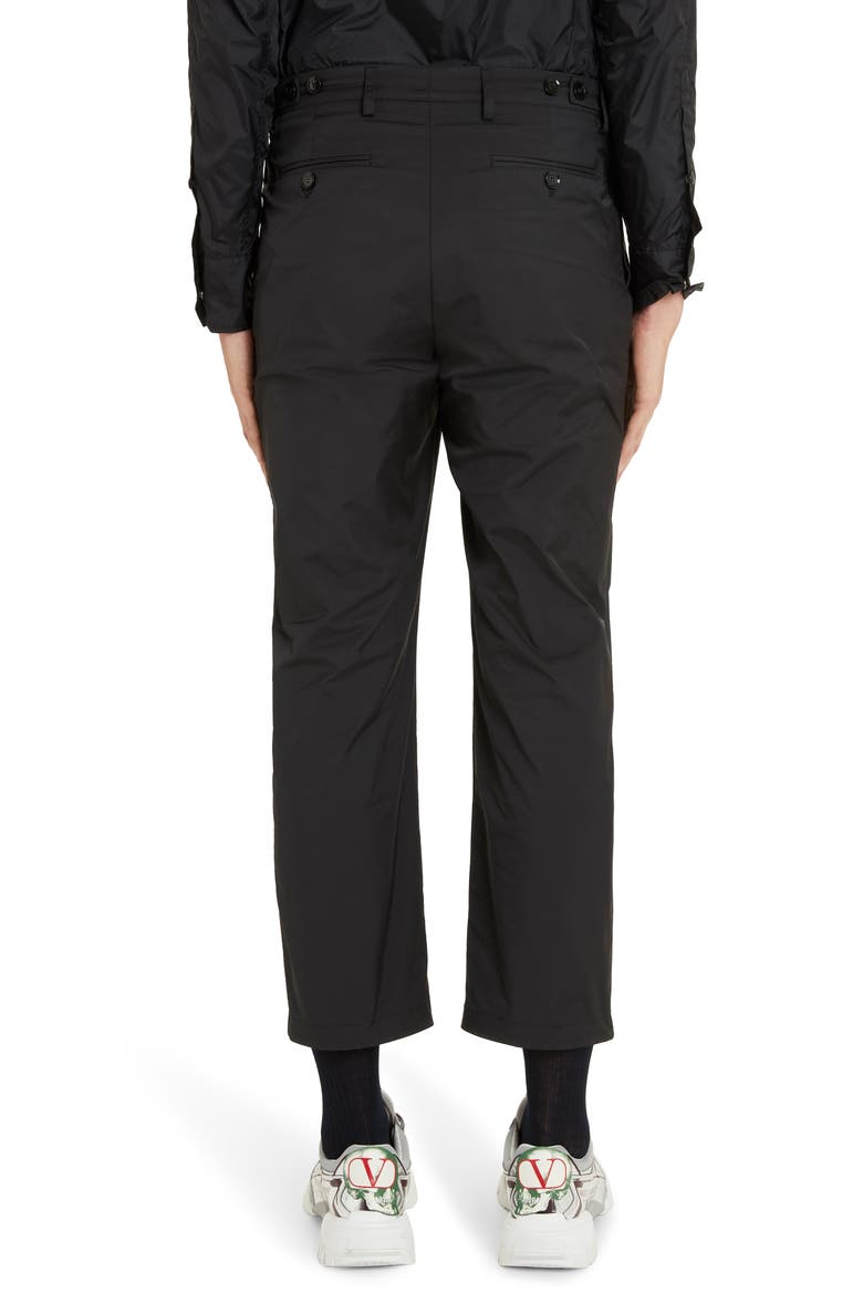 '90s Fit Cropped Pants, Alternate, color, BLACK