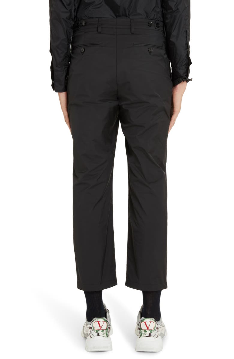 Valentino '90s Fit Cropped Pants, Alternate, color, 