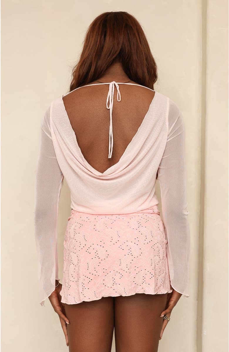 Dippin Daisys Babylon Top, Alternate, color, Light Pink