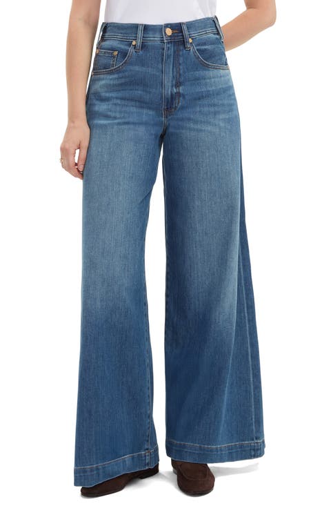 High Rise Wide Leg Jeans