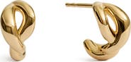 Monica Vinader Ochre Huggie Earrings