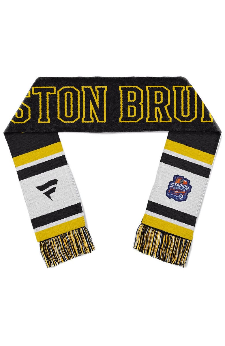 FANATICS Boston Bruins 2026 NHL Stadium Series Team Scarf, Alternate, color, Black