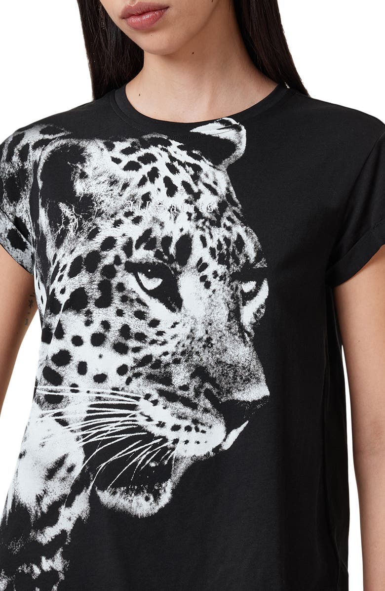 AllSaints Kiara Anna Cotton Graphic T-Shirt, Alternate, color, 