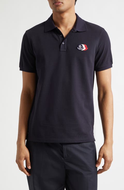 Logo Patch Cotton Polo