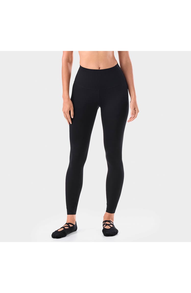Tavi High Waisted 7/8 Legging, Main, color, Ebony
