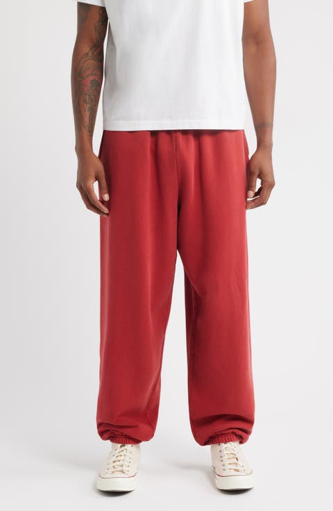 Bubble Cotton Blend Sweatpants