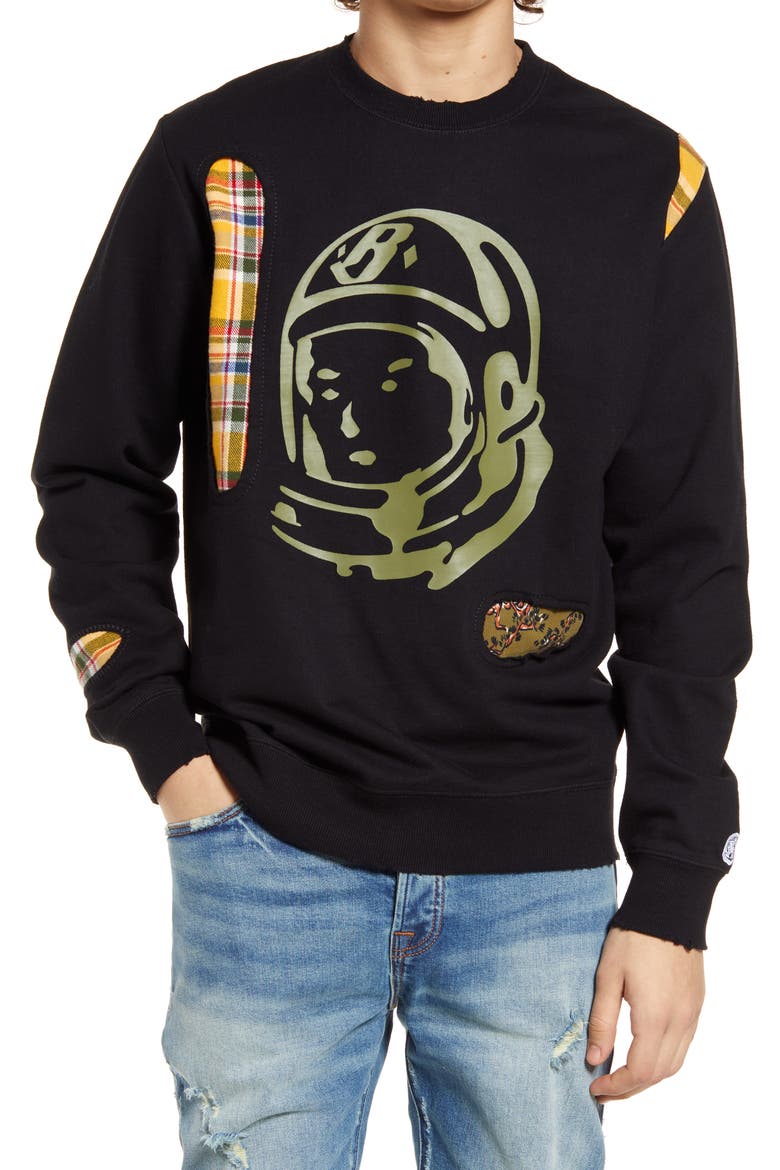 Evolve Graphic Sweatshirt, Main, color, BLACK