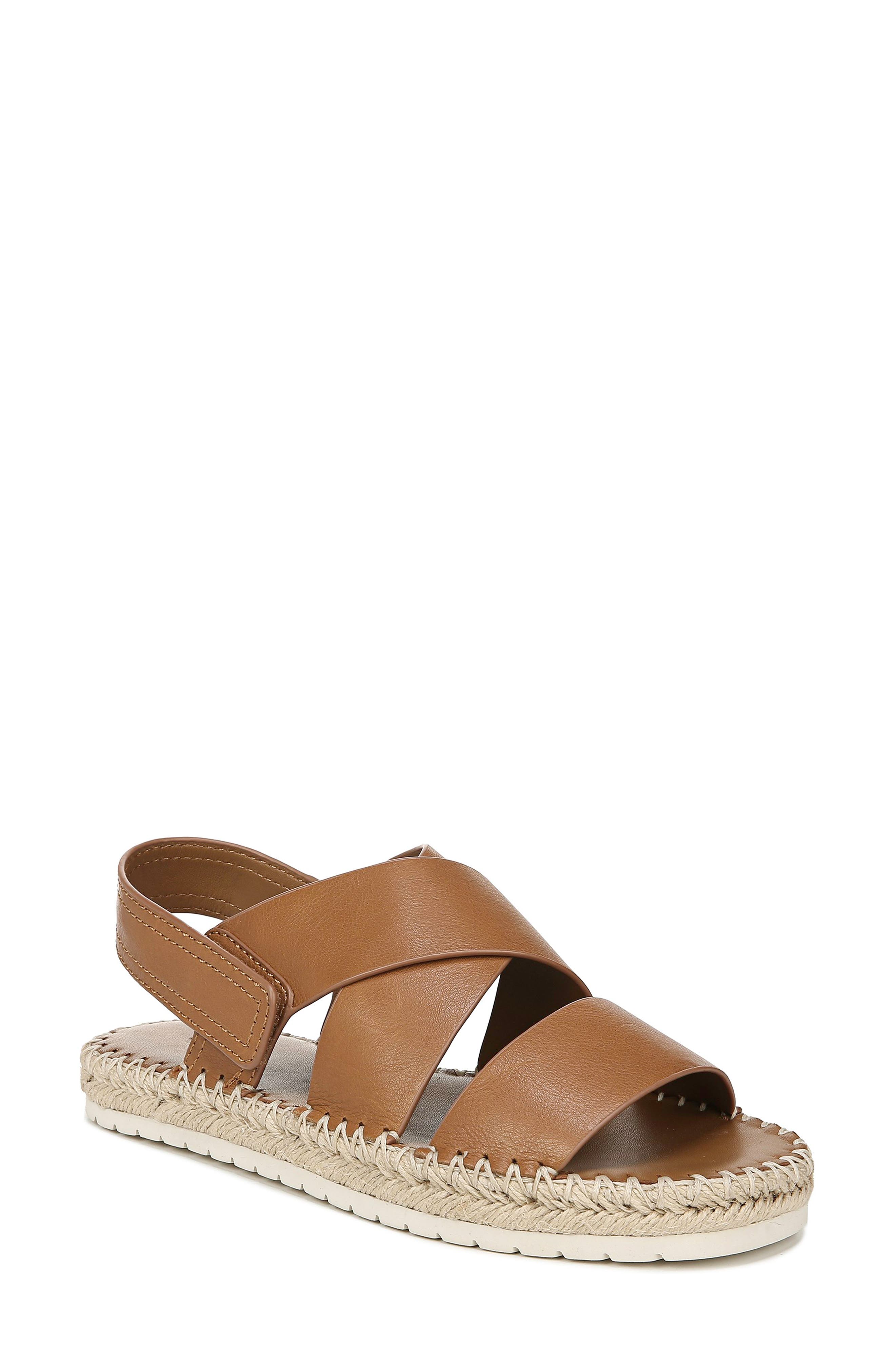 Tenison Espadrille Sandal, Main, color, HAZELNUT