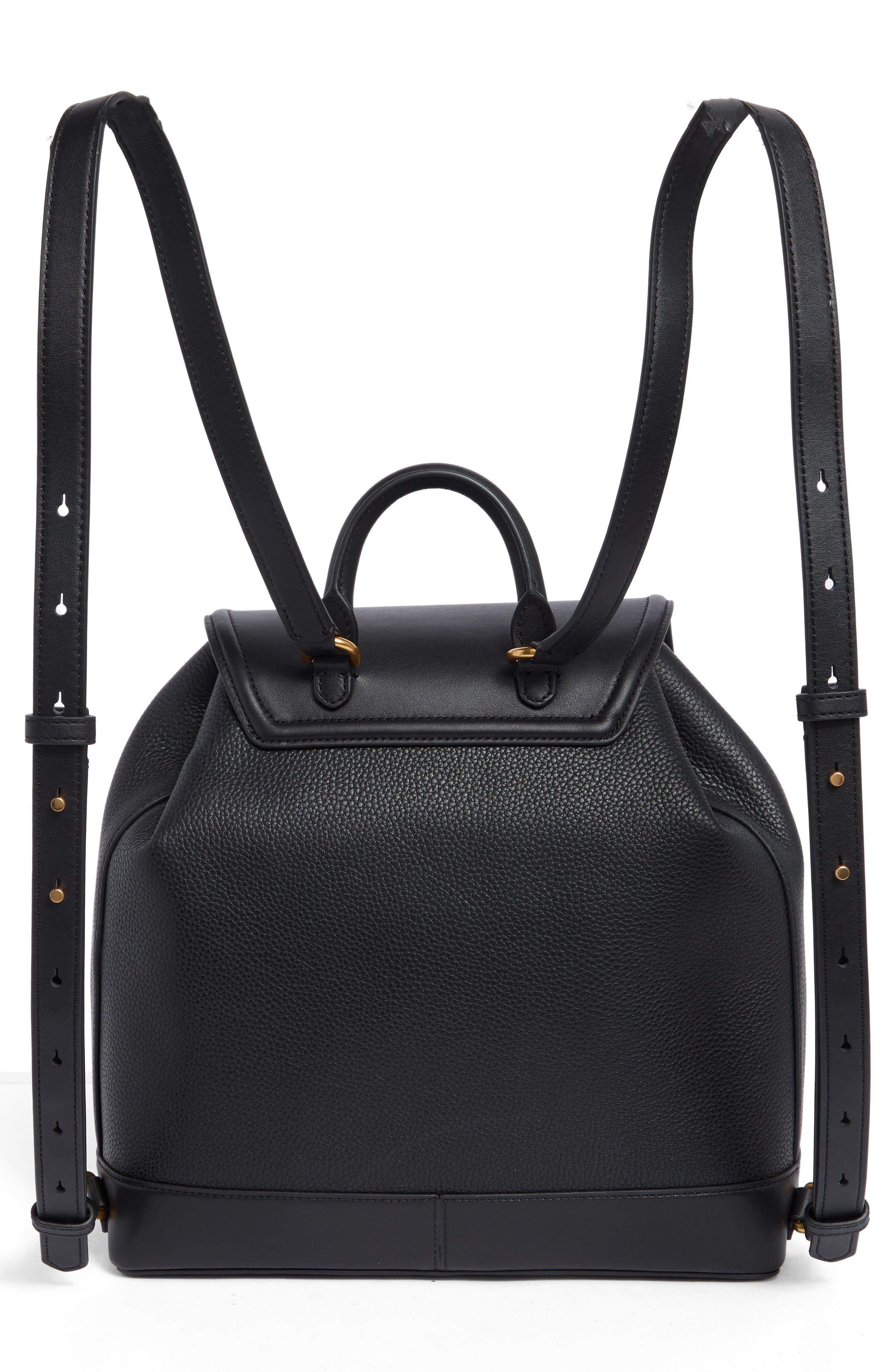 Small York Backpack, Alternate, color, BLACK