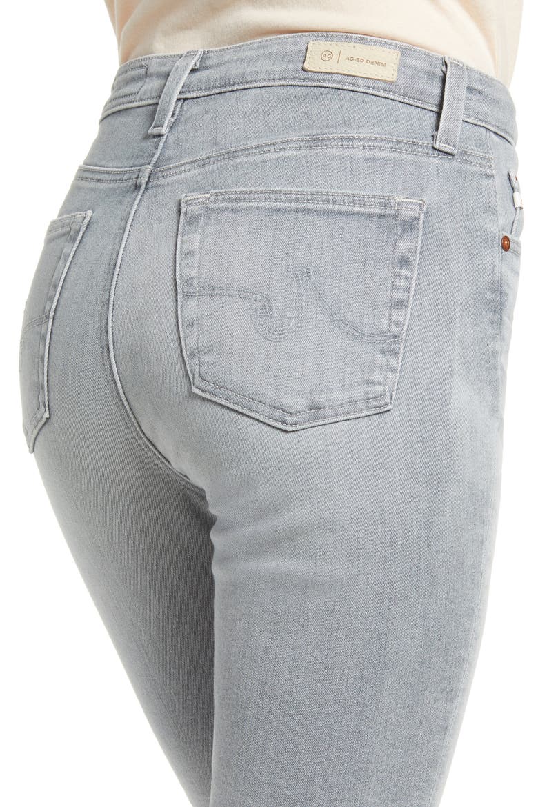 Mari Chew Hem Ankle Straight Leg Jeans, Alternate, color, 20 YEARS HIDDEN