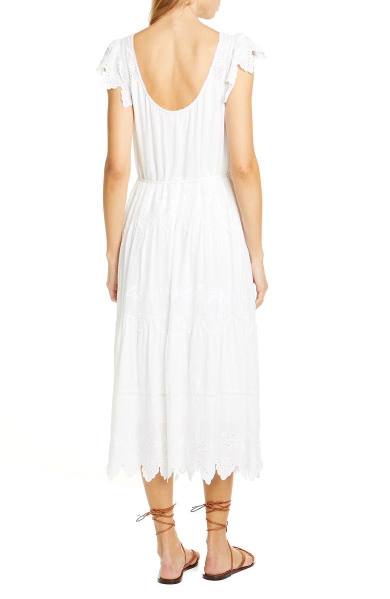 La Vie Rebecca Taylor Embroidered Voile Dress, Alternate, color, 
