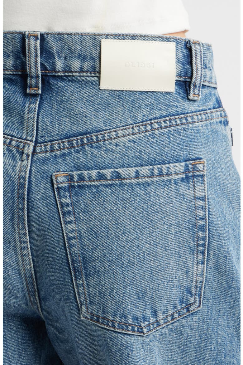 Taylor High Waist Relaxed Barrel Jeans, Alternate, color, ENDLESS SEA