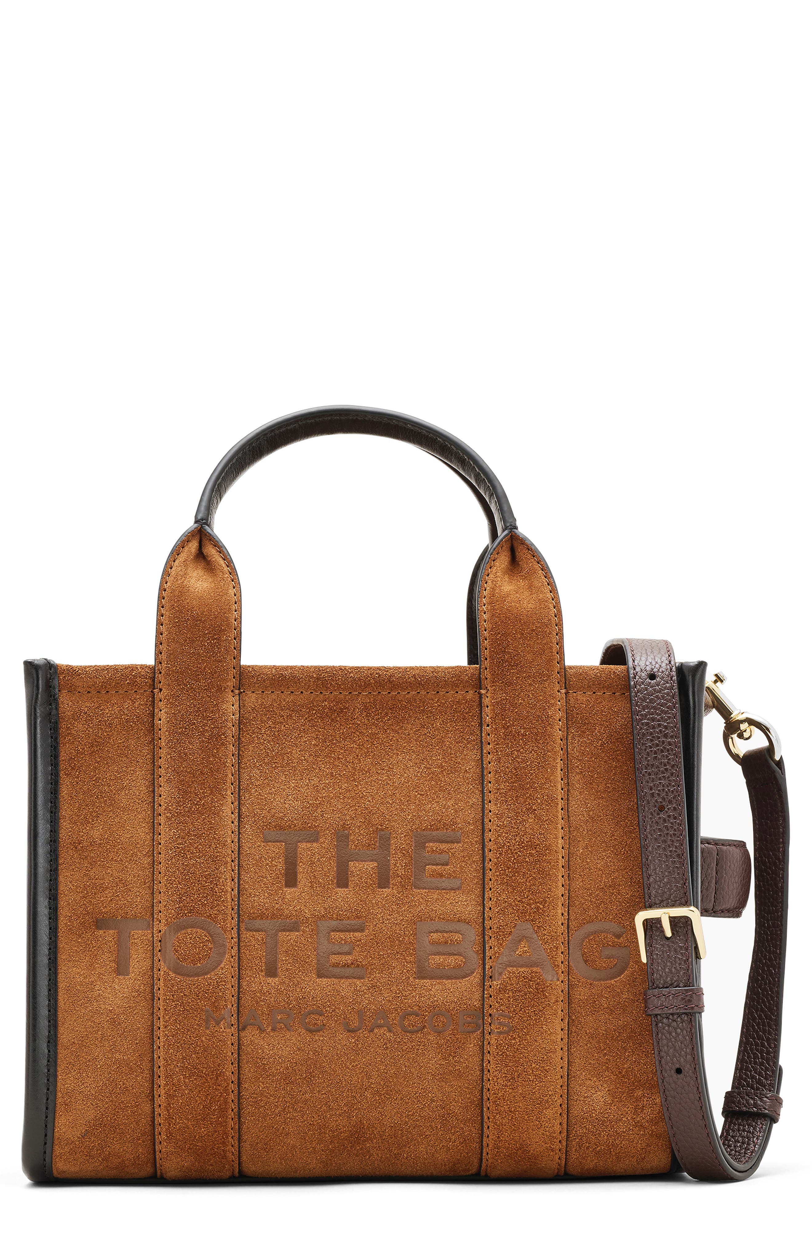 Marc Jacobs The Suede Small Tote, Main, color, 