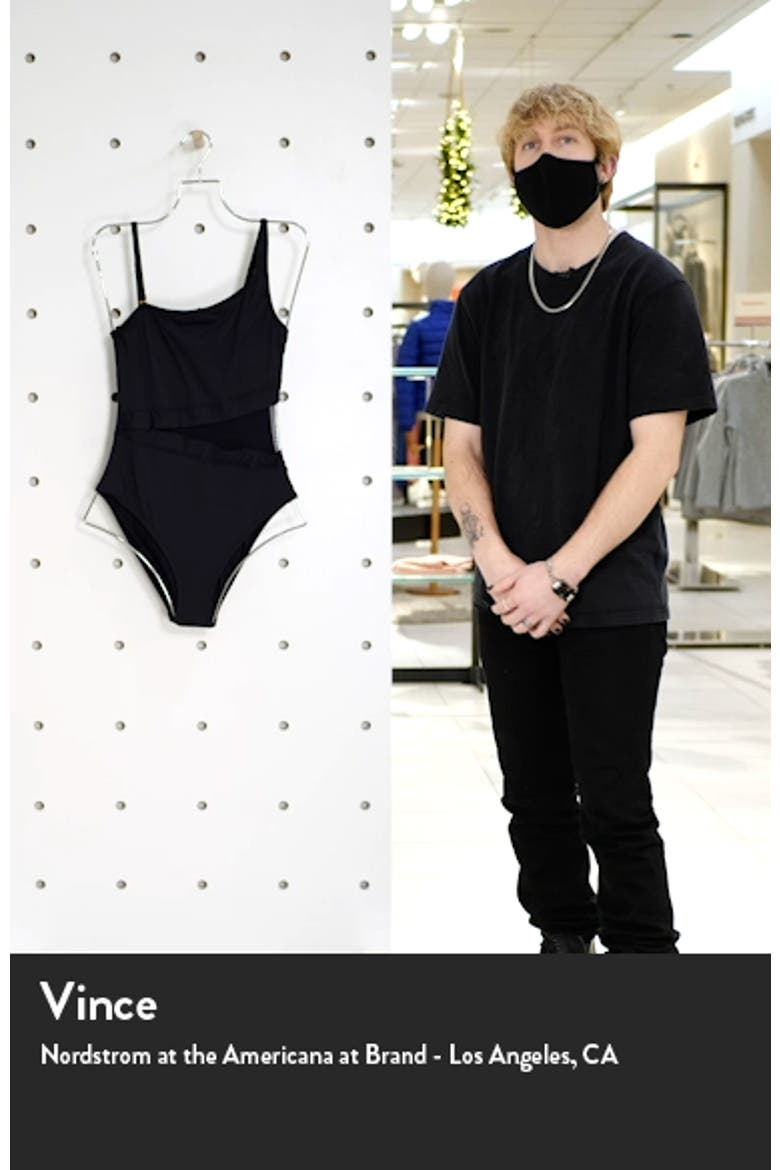 Don't Mesh with Me One-Shoulder One-Piece Swimsuit video
