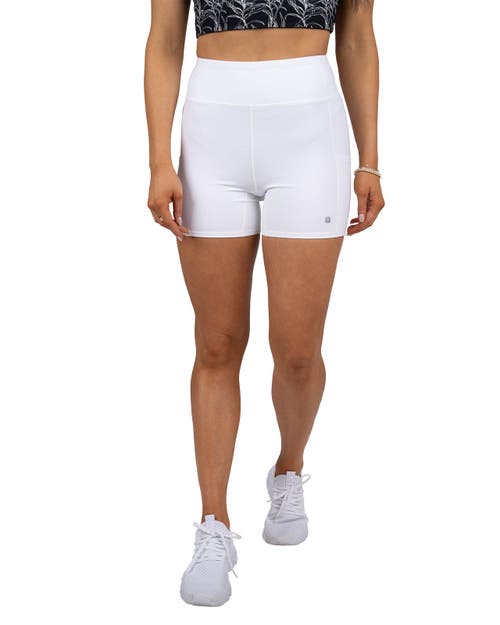 Black Clover Nyx Shorts In White