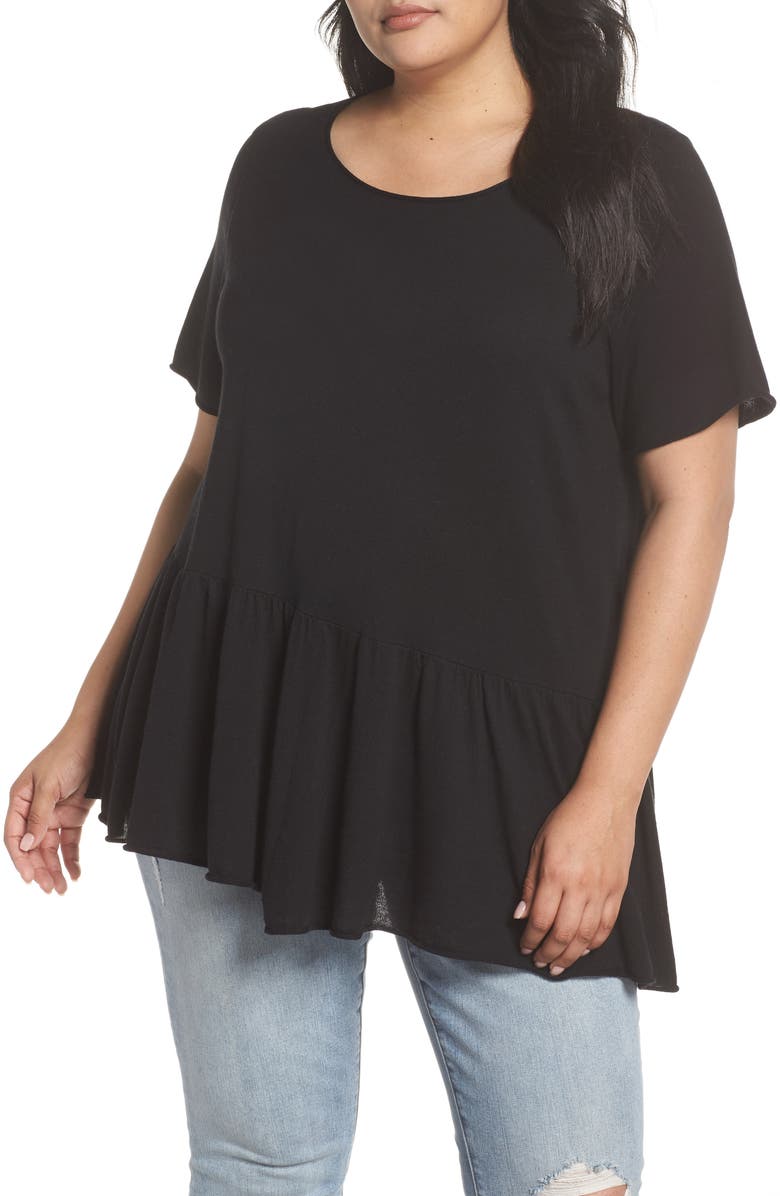 Caslon<sup>®</sup> Peplum Top, Main, color, 