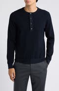 Reiss Declan Ribbed Long Sleeve Henley