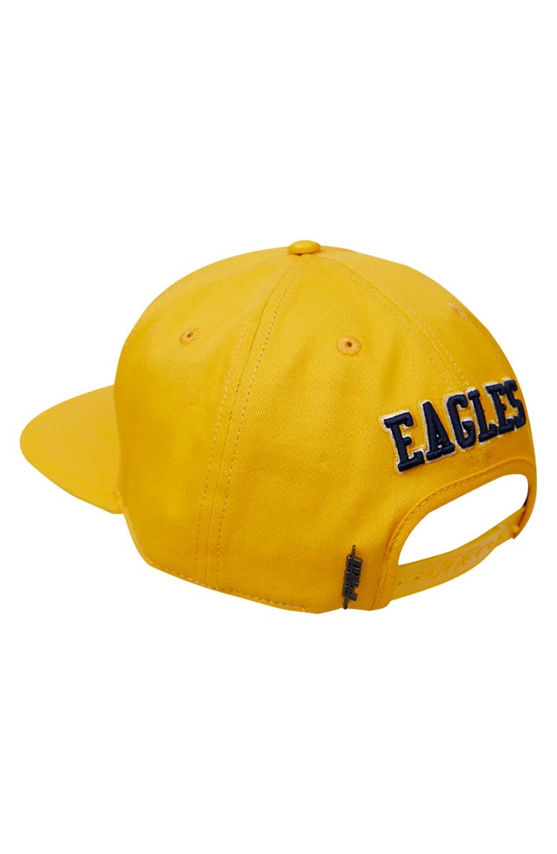 PRO STANDARD Men's Pro Standard Gold Coppin State Eagles Evergreen CSU Snapback Hat, Alternate, color, Yellow