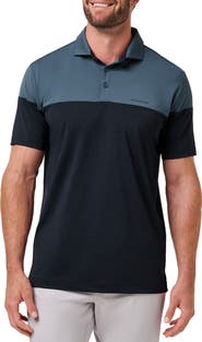 TravisMathew Heater Pro Colorblock Performance Polo