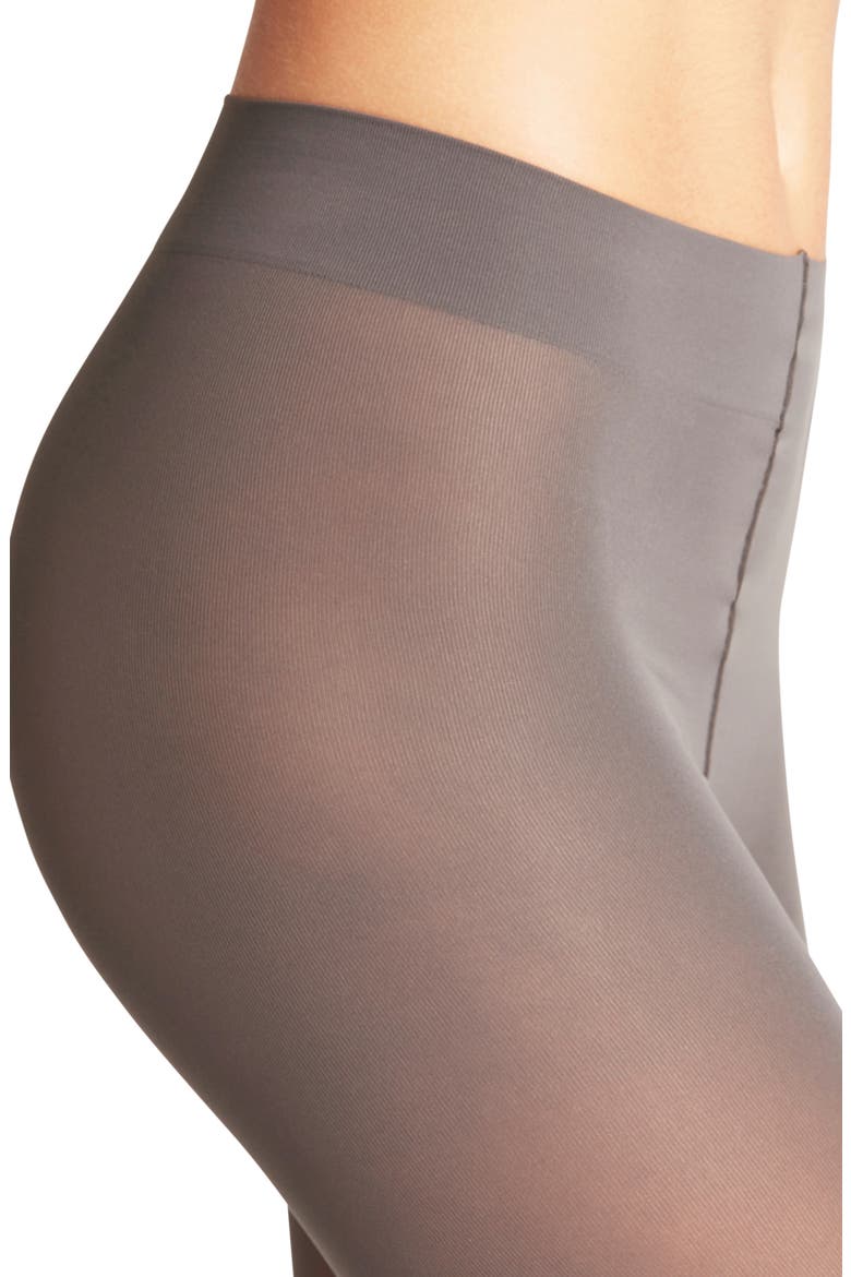 Pure Matte 50 Opaque Tights, Alternate, color, PLATINUM 3903
