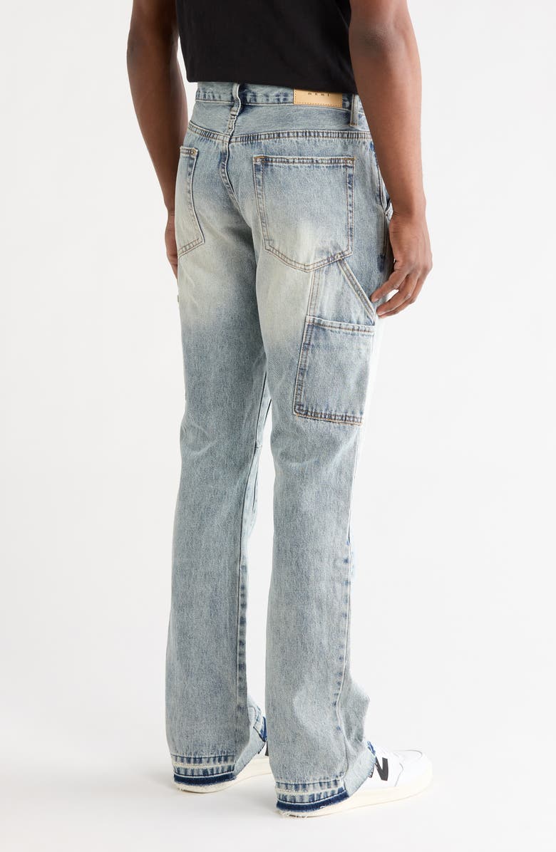 mnml Carpenter Flare Jeans, Alternate, color,