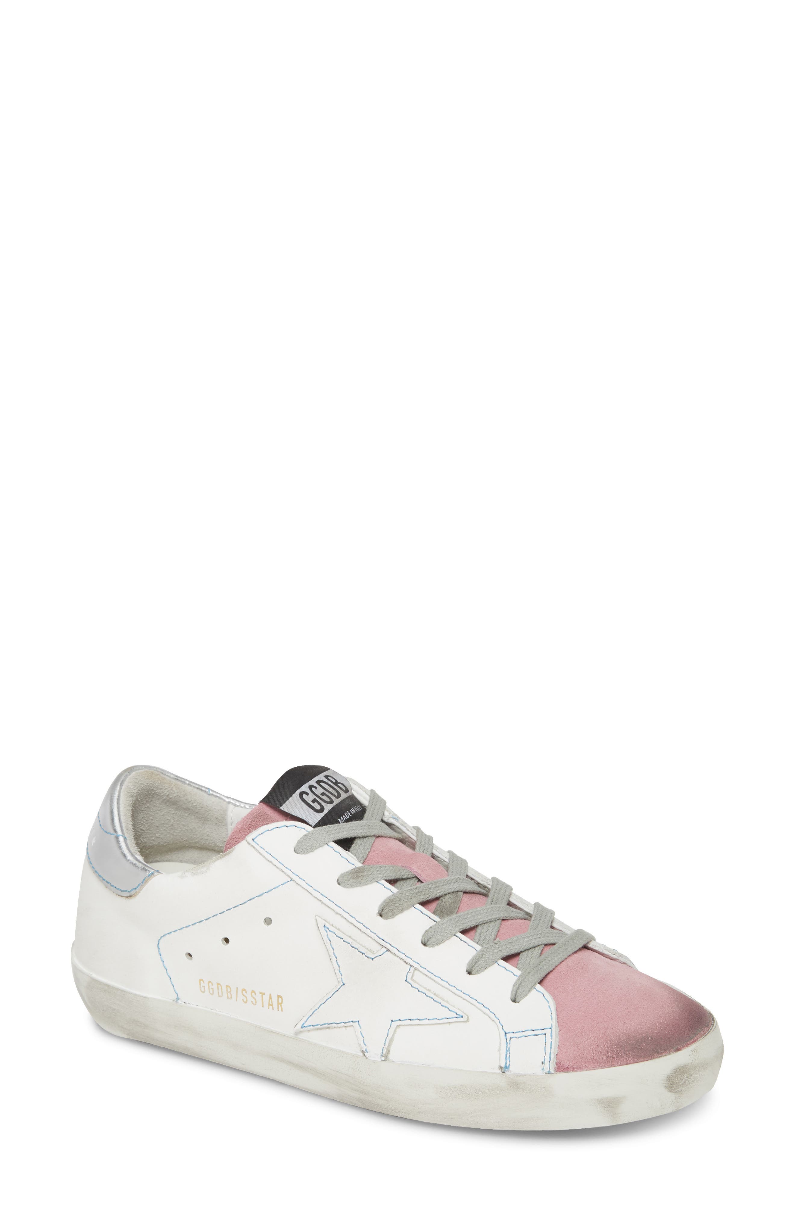 Golden Goose Superstar Low Top Sneaker, Main, color, 