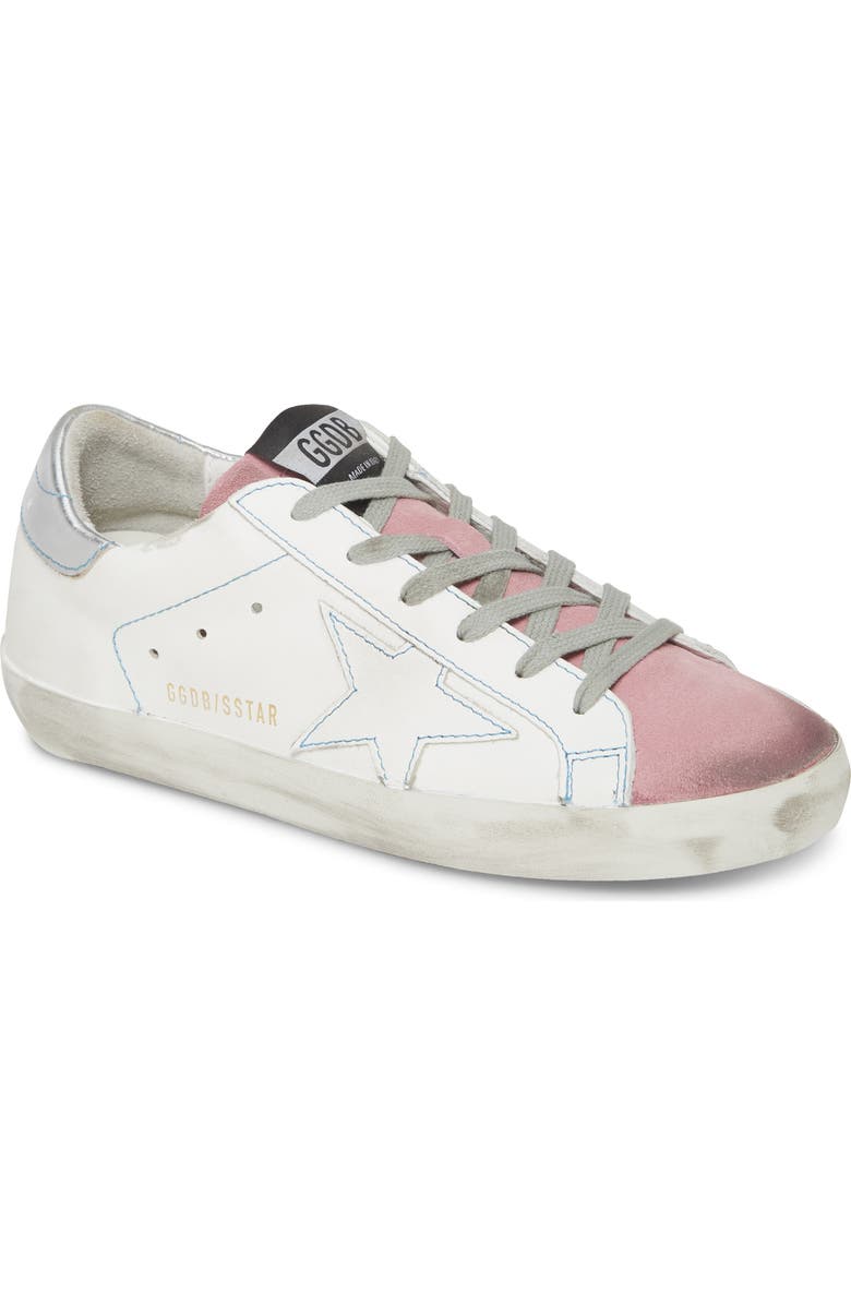 Golden Goose Superstar Low Top Sneaker, Main, color,