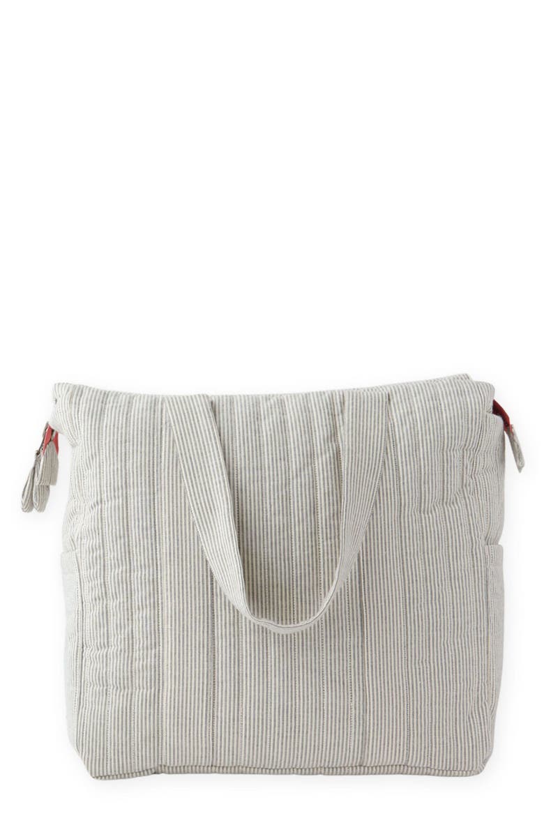 Railroad Convertible Diaper Bag, Main, color, RAILROAD STRIPE