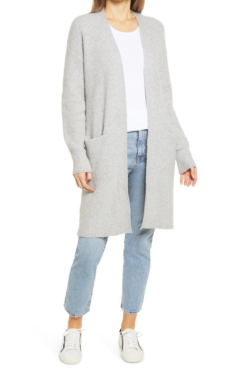 Caslon<sup>®</sup> Long Cardigan, Main, color,