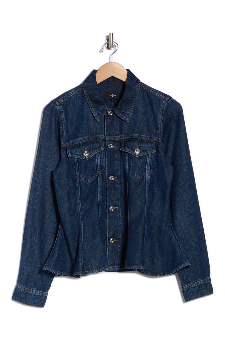Lady Denim Jacket, Alternate, color, KENDALLVILLE