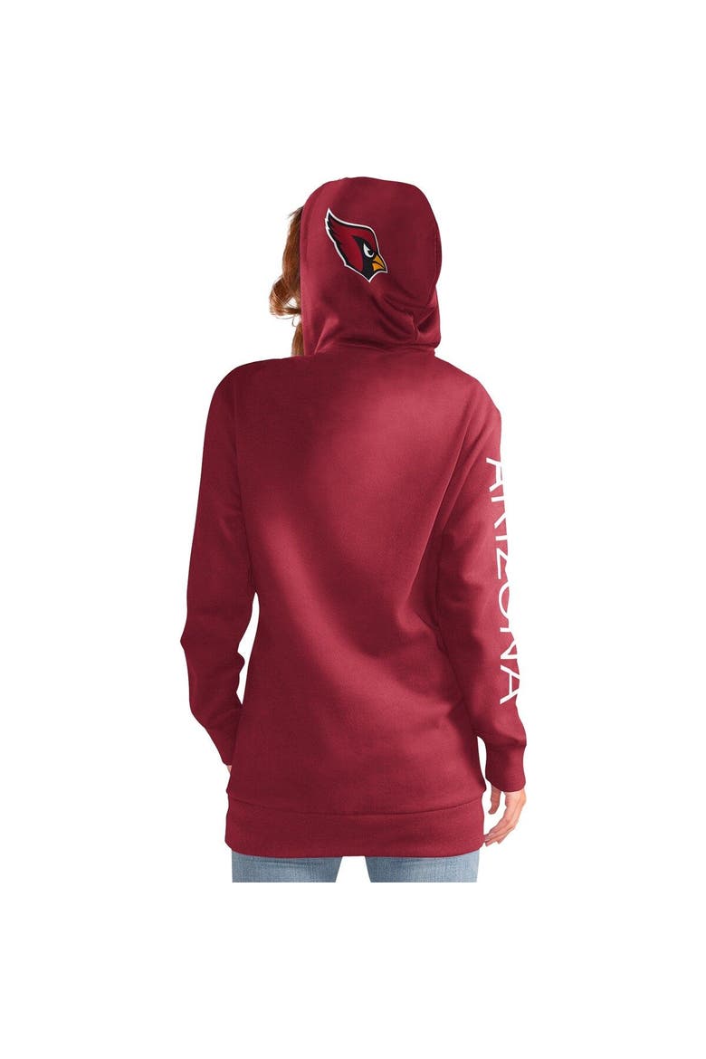 Women's G-III 4Her by Carl Banks Cardinal Arizona Cardinals Extra Inning Pullover Hoodie, Alternate, color, Cardinal