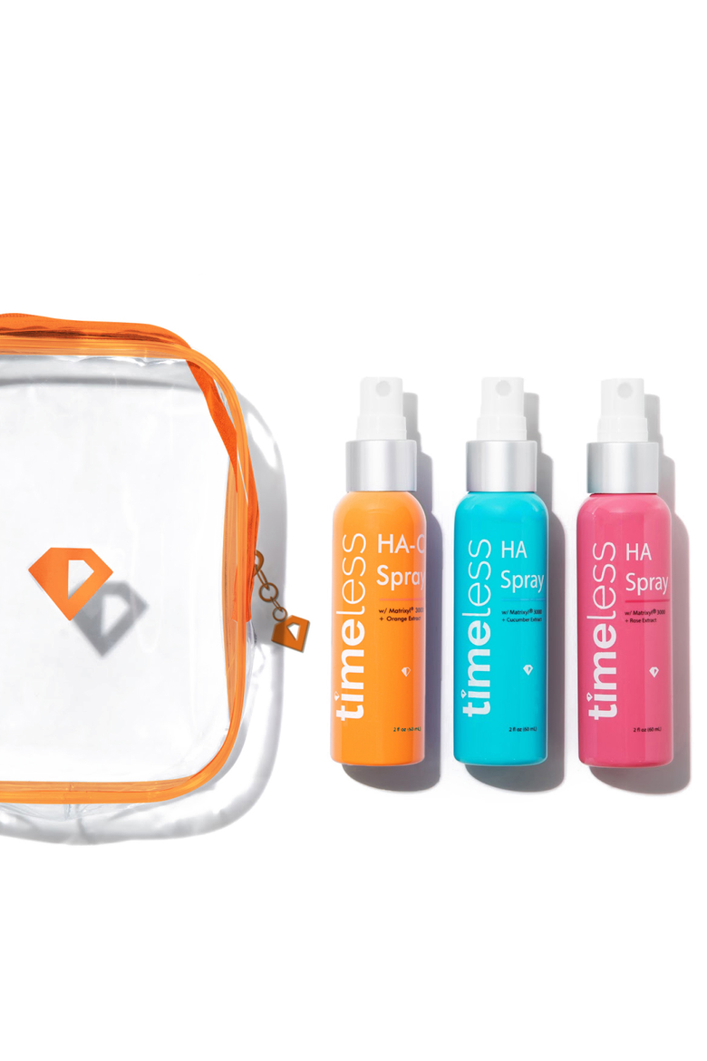 Mini Hydrating Peptide Spray Summer Set, Main, color, Orange