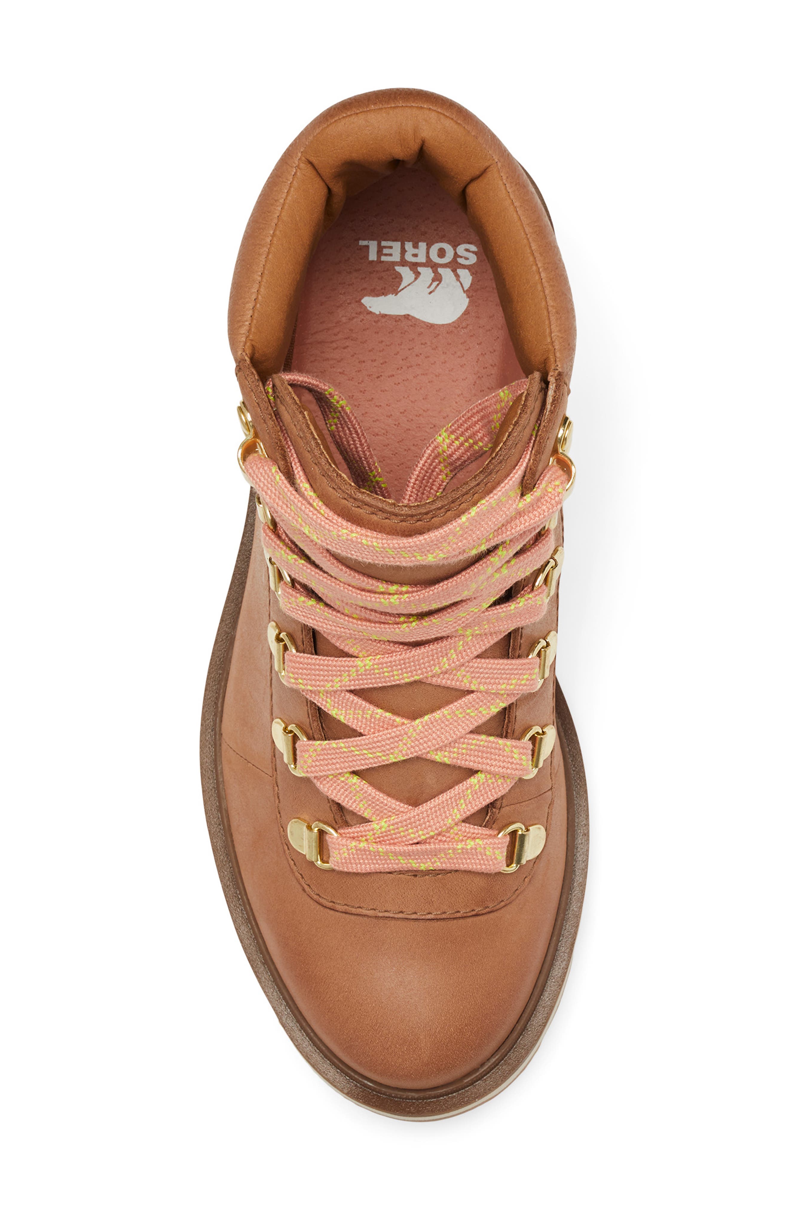 Lennox Waterproof Hiker Boot, Alternate, color, VELVET TAN/ GUM 2