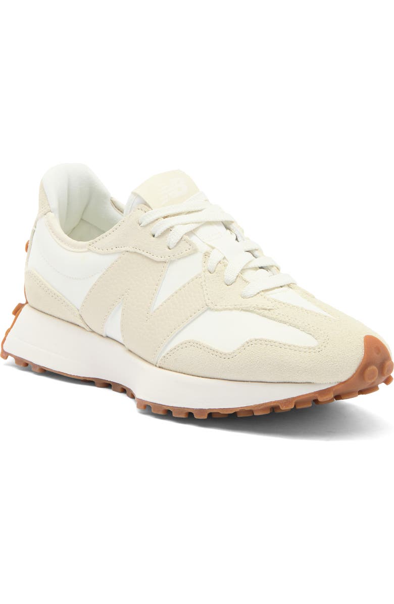 New Balance 327 Sneaker, Main, color, Linen/ Sea Salt