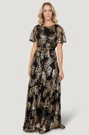 Baltic Børn Muse Sequin Maxi Dress