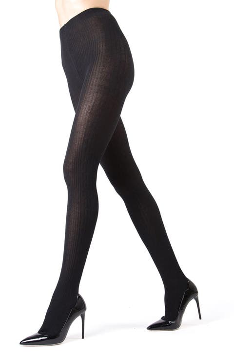 Cable Stitch Sweater Tights