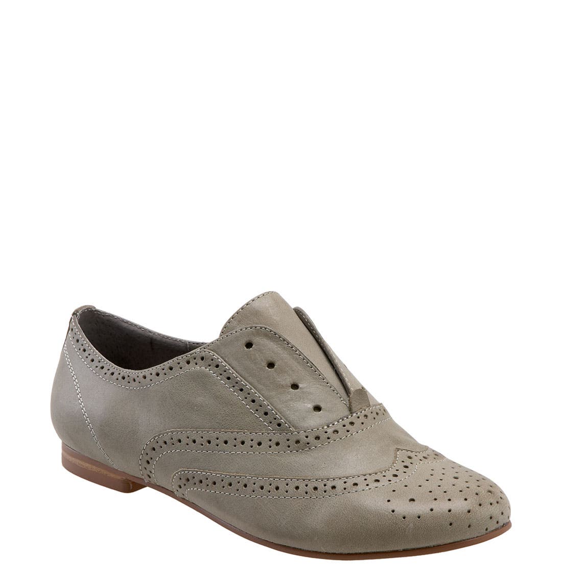 'Trouser' Laceless Oxford, Main, color, GREY
