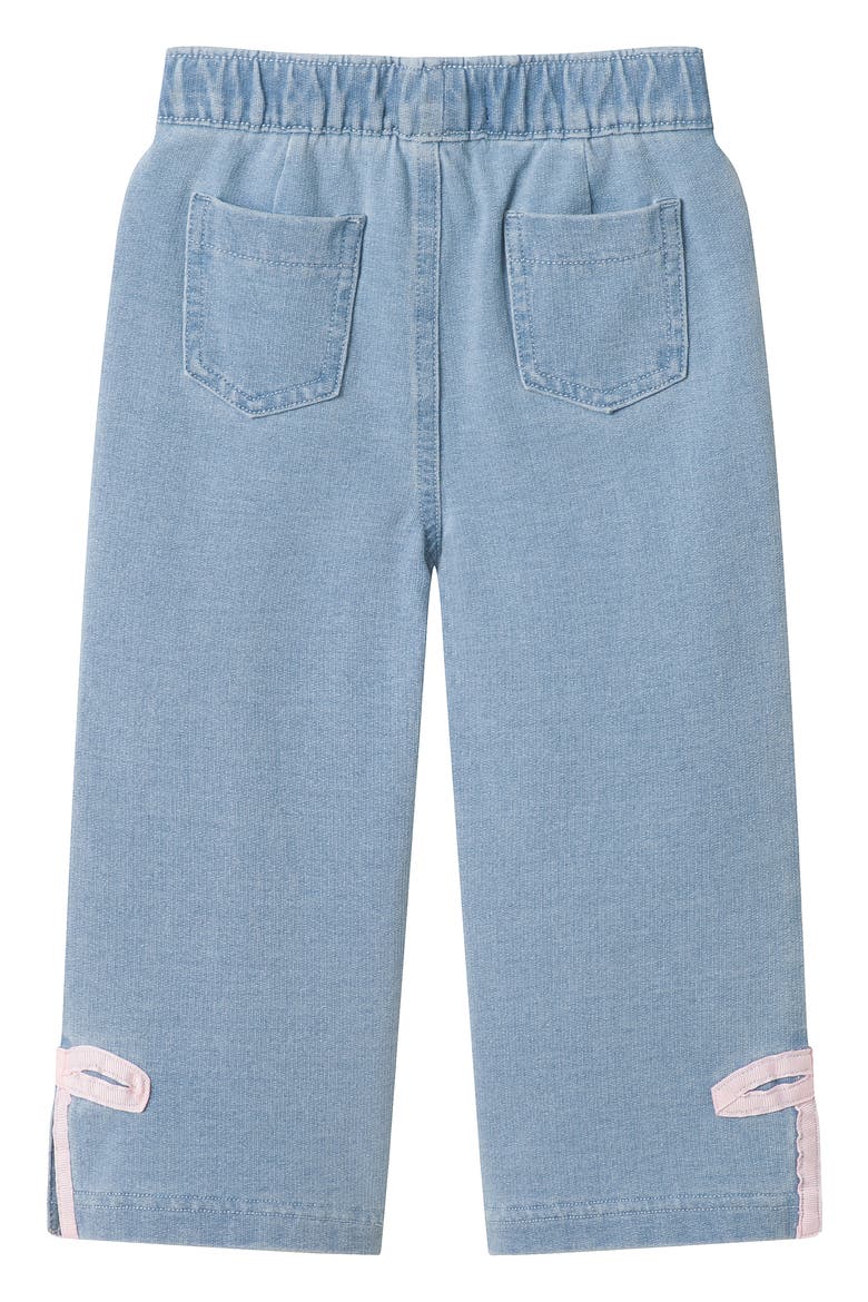Stripe Cardigan & Pants Set, Alternate, color, AQUA