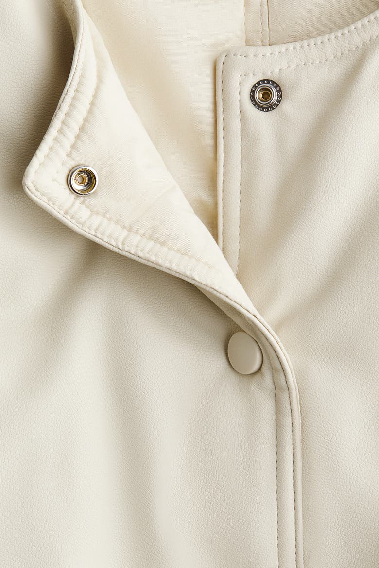 Reversible Bomber Jacket, Alternate, color, Light beige