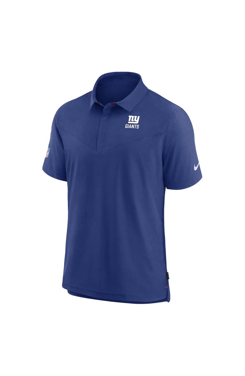 Nike Men
s Nike Royal New York Giants 2022/23 Sideline Lockup Performance Polo, Alternate, color, Royal
