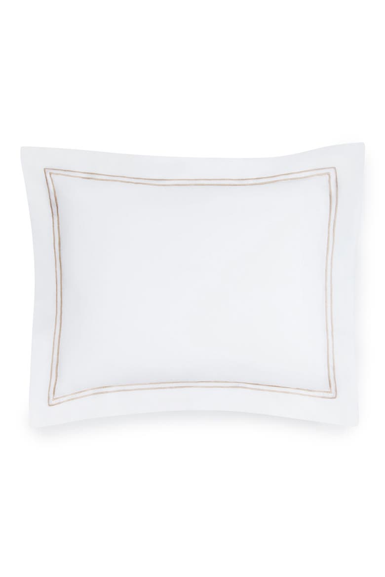 Grande Hotel Sham, Main, color, WHITE/ TAUPE