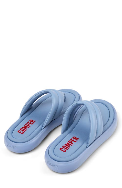 Camper Pelotas Flota Flip Flop In Medium Blue