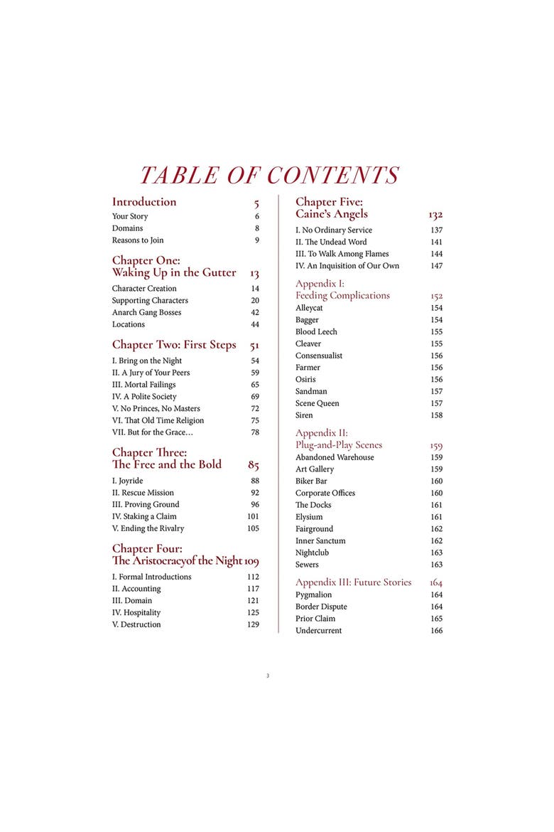 Vampire The Masquerade 5th Edition RPG, The Crimson Gutter, Alternate, color, Multicolored